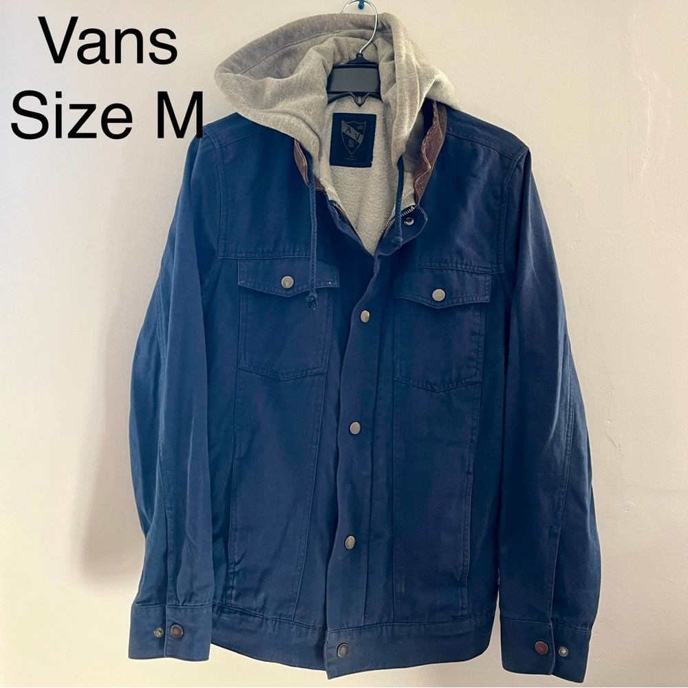 Vans AV Anthony Van Engelen Lined Hooded Skate Jacket Men M